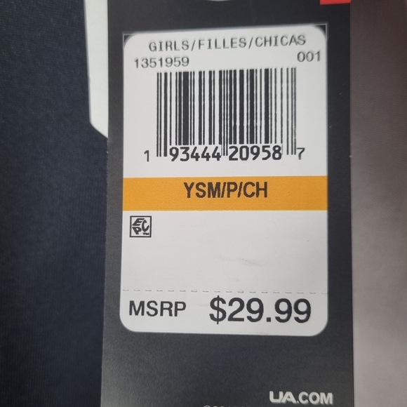 UNDER ARMOUR Kids Heat Gear Leggings - Picture 6 of 10